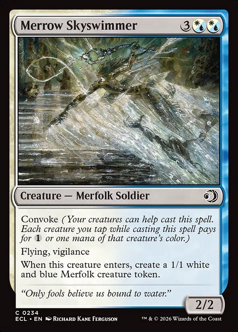 Merrow Skyswimmer – Lorwyn Eclipsed 234