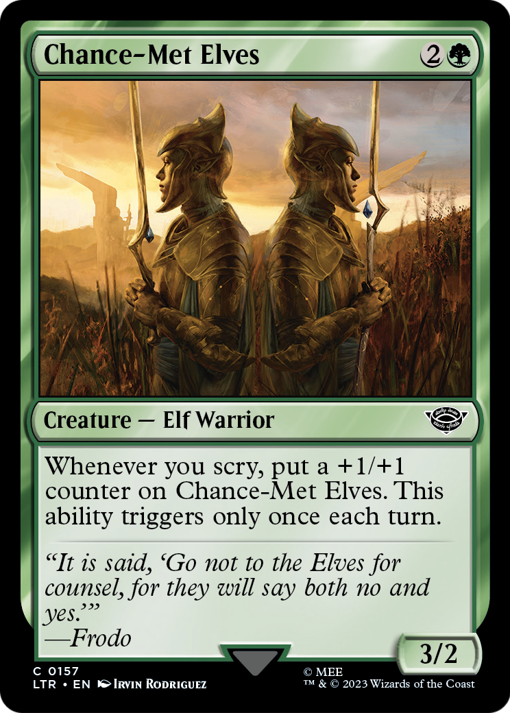 Chance-Met Elves – Universes Beyond: The Lord of the Rings: Tales of Middle-earth 157