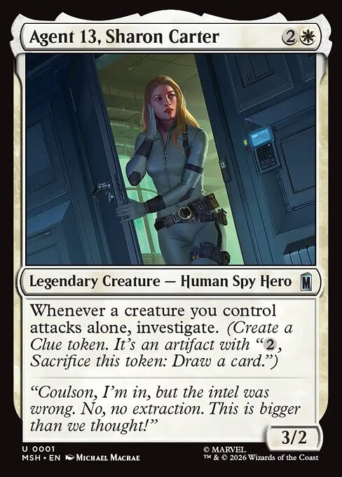 Agent 13, Sharon Carter – Marvel Super Heroes 1