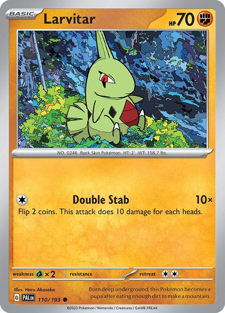 Larvitar – Paldea Evolved 110/193