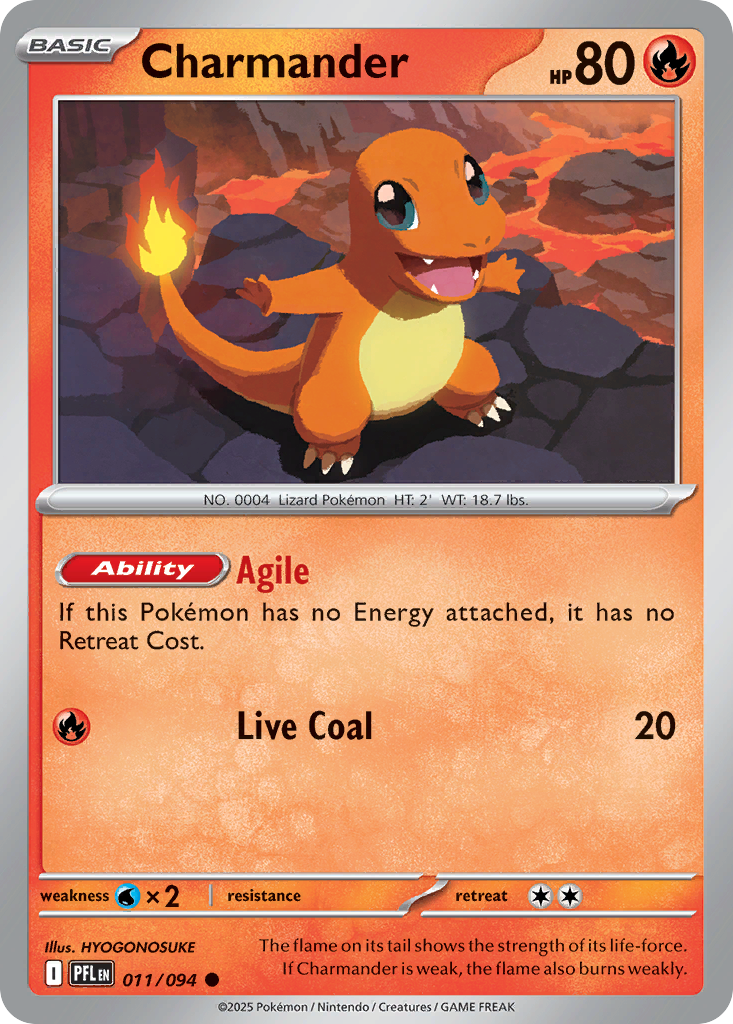 Charmander – Phantasmal Flames 011/094