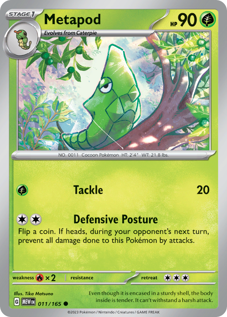 Metapod (CN) – Collect 151 Hope 011/151