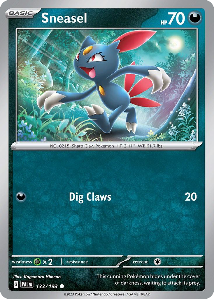 Sneasel – Paldea Evolved 133/193