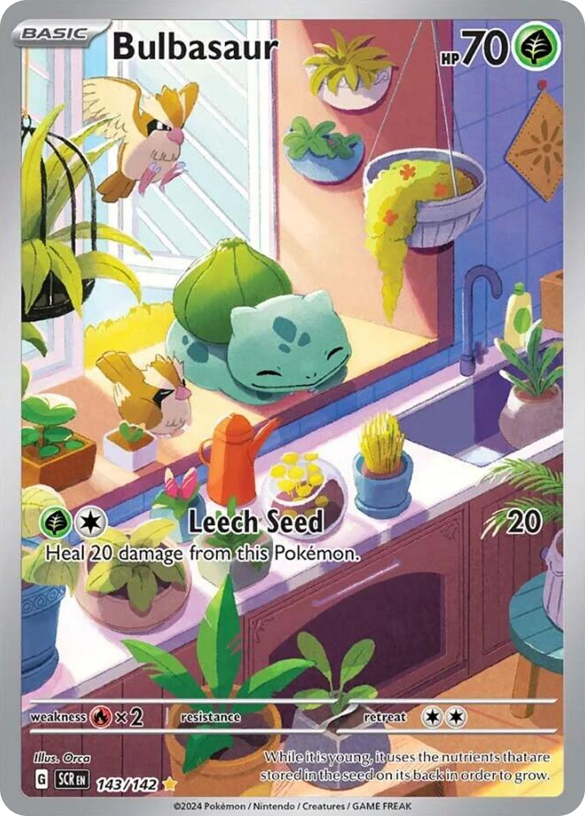 Bulbasaur – Stellar Crown 143/142