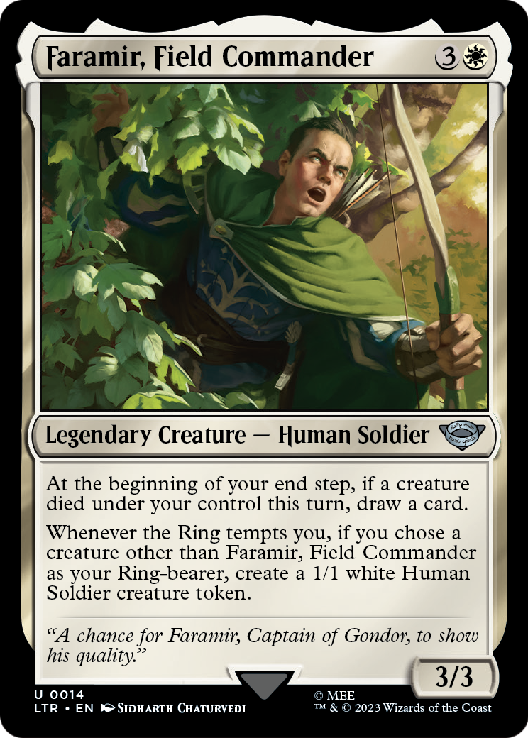 Faramir, Field Commander – Universes Beyond: The Lord of the Rings: Tales of Middle-earth 14