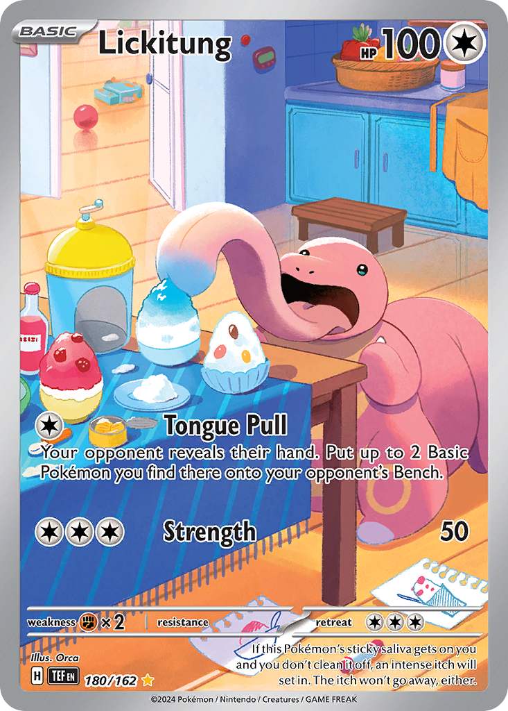Lickitung – Temporal Forces 180/162