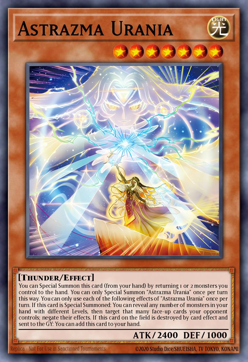 Astrazma Urania (Starlight Rare) – Chaos Origins CORI-EN023 (1st Edition)