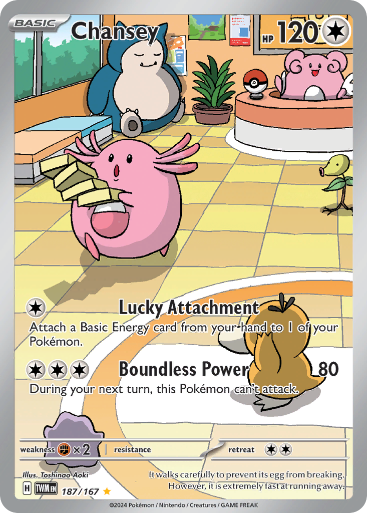 Chansey – Twilight Masquerade 187/167