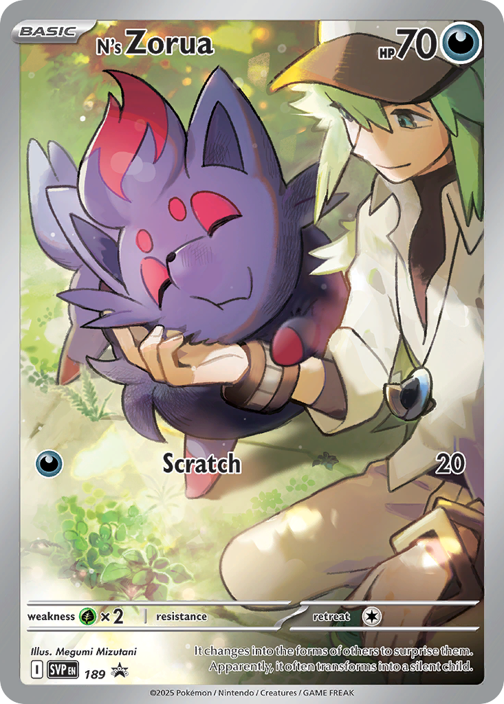 N's Zorua – Scarlet & Violet Promo 189