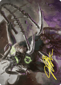 Archfiend of Despair Art Card (Gold-Stamped Signature) – Art Series: Commander Masters 12