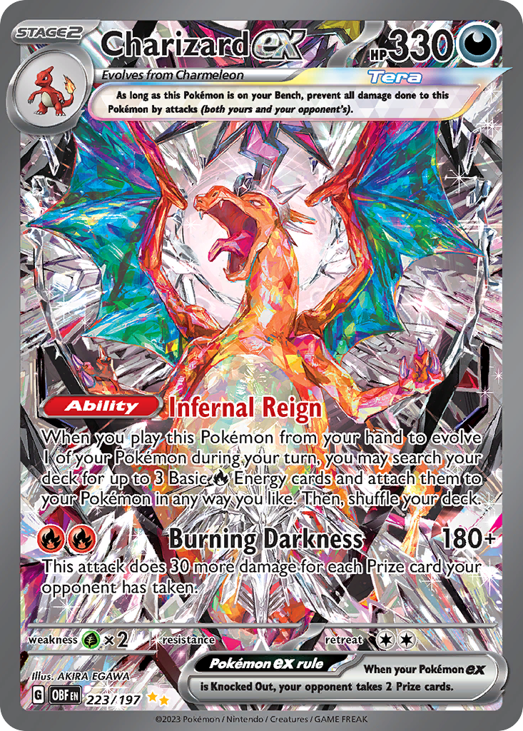 Charizard ex – Obsidian Flames 223/197
