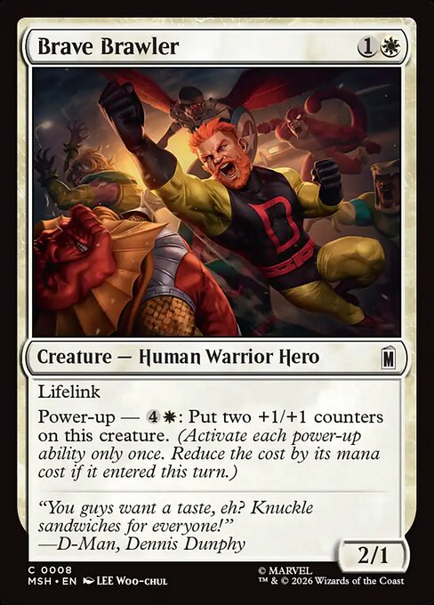 Brave Brawler – Marvel Super Heroes 8
