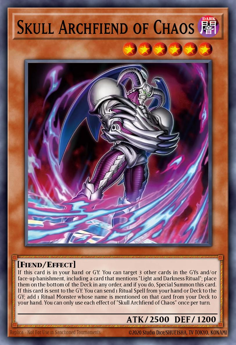 Skull Archfiend of Chaos – Chaos Origins CORI-EN002 (1st Edition)