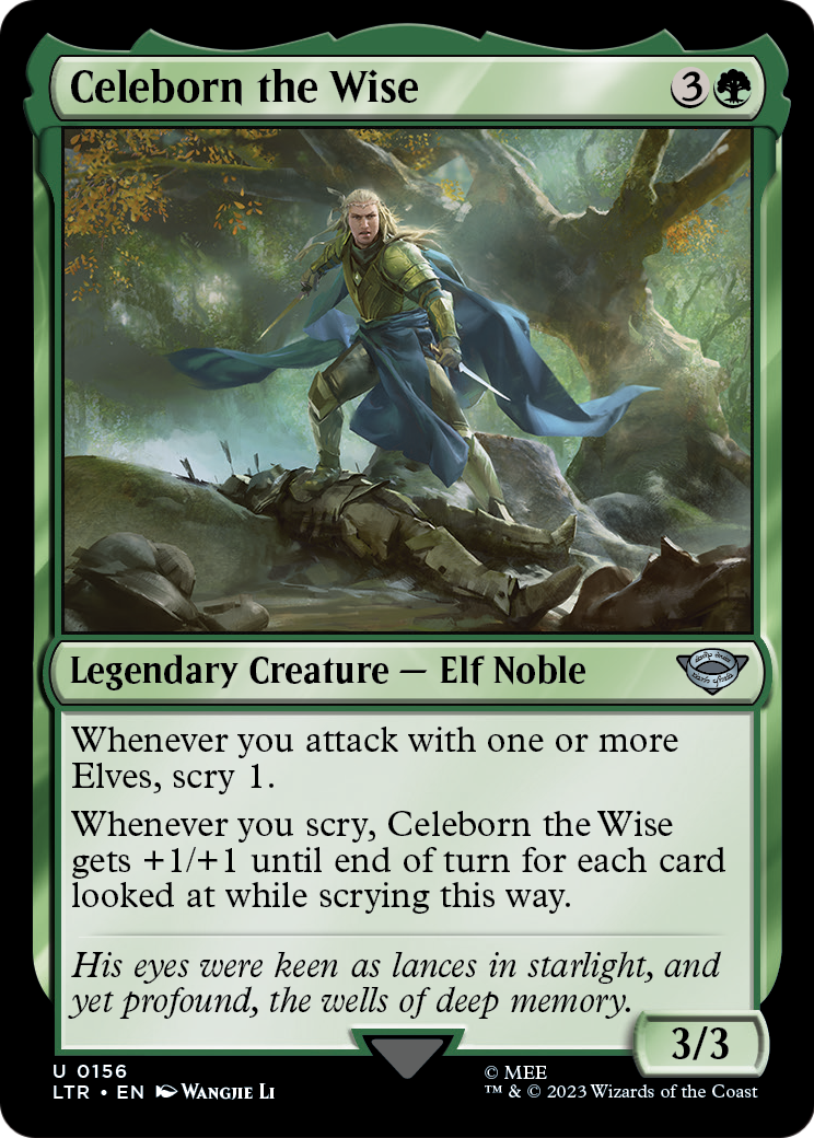 Celeborn the Wise – Universes Beyond: The Lord of the Rings: Tales of Middle-earth 156