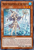 Water Enchantress of the Temple (CR) – The Grand Creators GRCR-EN026 (1st Edition)