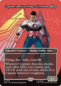 Captain America, Wings of Freedom (Borderless) – Marvel Super Heroes 353