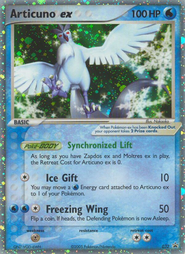 Articuno ex – Nintendo Promos 32