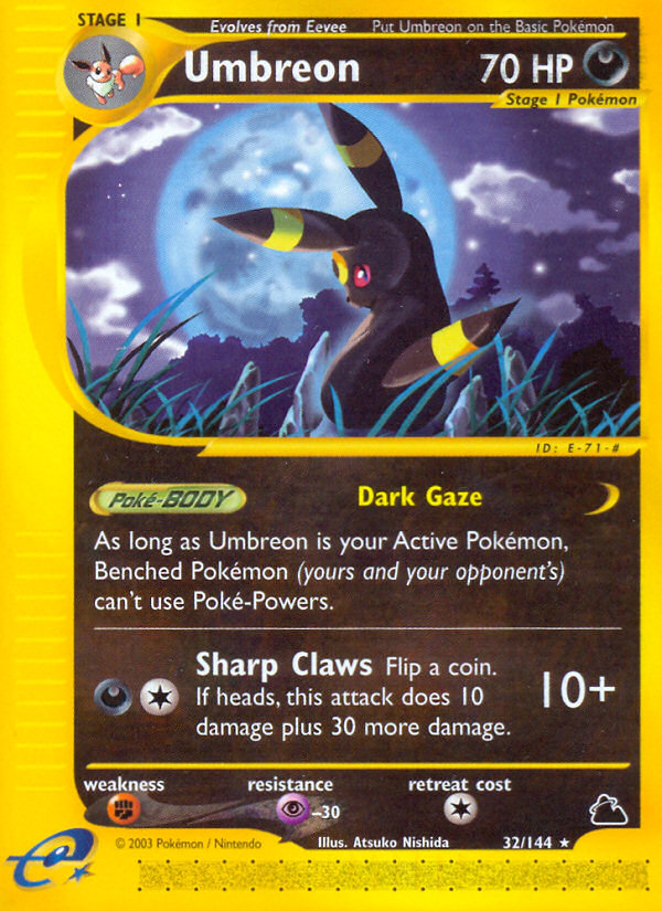 Umbreon – Skyridge 32