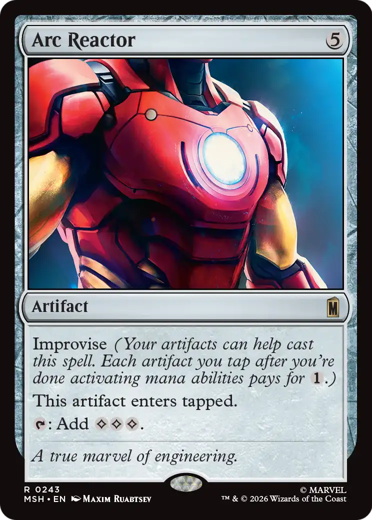 Arc Reactor – Marvel Super Heroes 243