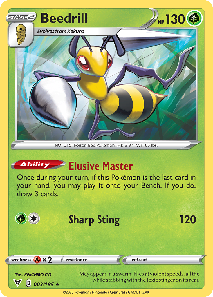 Beedrill – Vivid Voltage 003/185