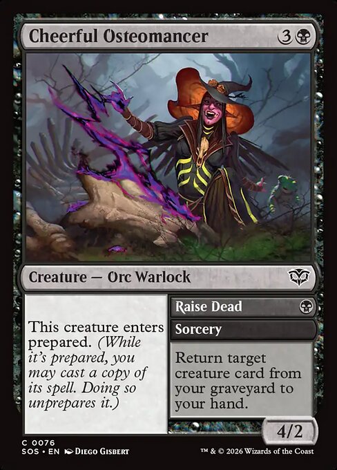 Cheerful Osteomancer – Secrets of Strixhaven 76