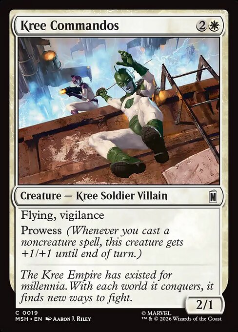 Kree Commandos – Marvel Super Heroes 19 (Foil)