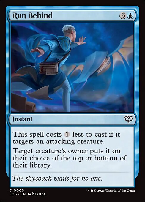 Run Behind – Secrets of Strixhaven 66
