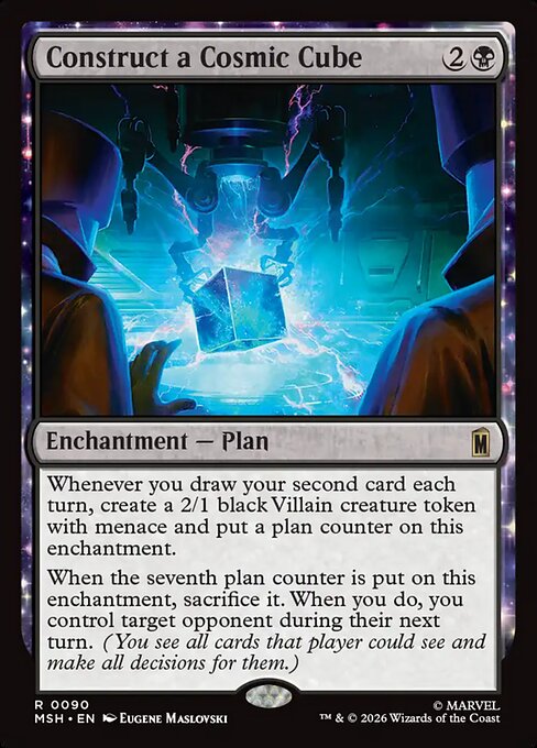 Construct a Cosmic Cube – Marvel Super Heroes 90