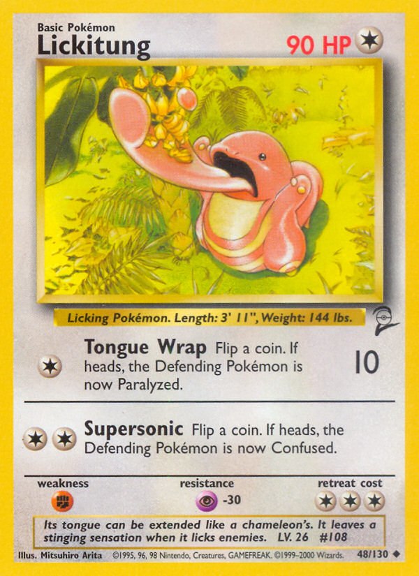 Lickitung – Base Set 2 48