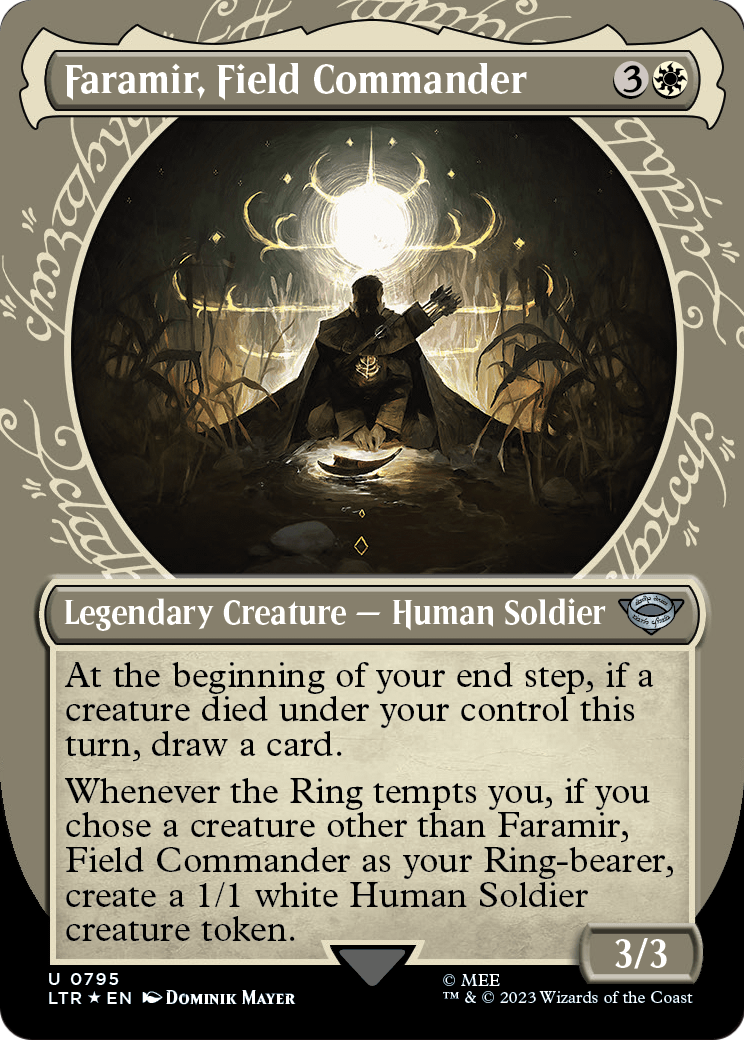 Faramir, Field Commander (Showcase) (Surge Foil) – Universes Beyond: The Lord of the Rings: Tales of Middle-earth 795