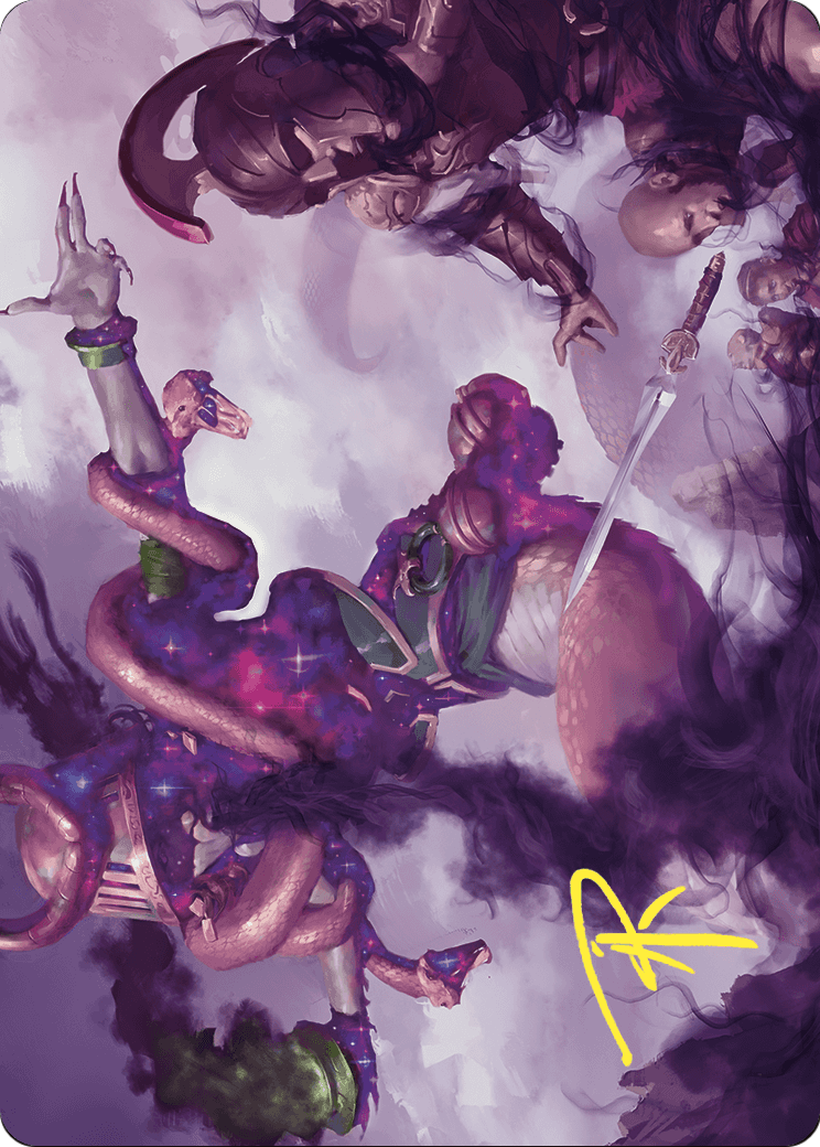 Extinguish All Hope Art Card (Gold-Stamped Signature) – Art Series: Commander Masters 18
