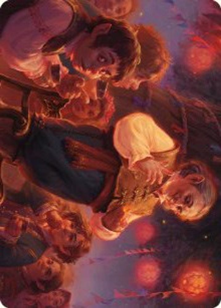 Bilbo, Retired Burglar Art Card – Art Series: Universes Beyond: The Lord of the Rings: Tales of Middle-earth 14