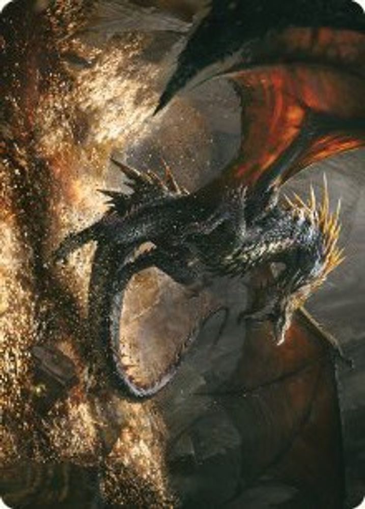 Cavern-Hoard Dragon Art Card – Art Series: Universes Beyond: The Lord of the Rings: Tales of Middle-earth 61