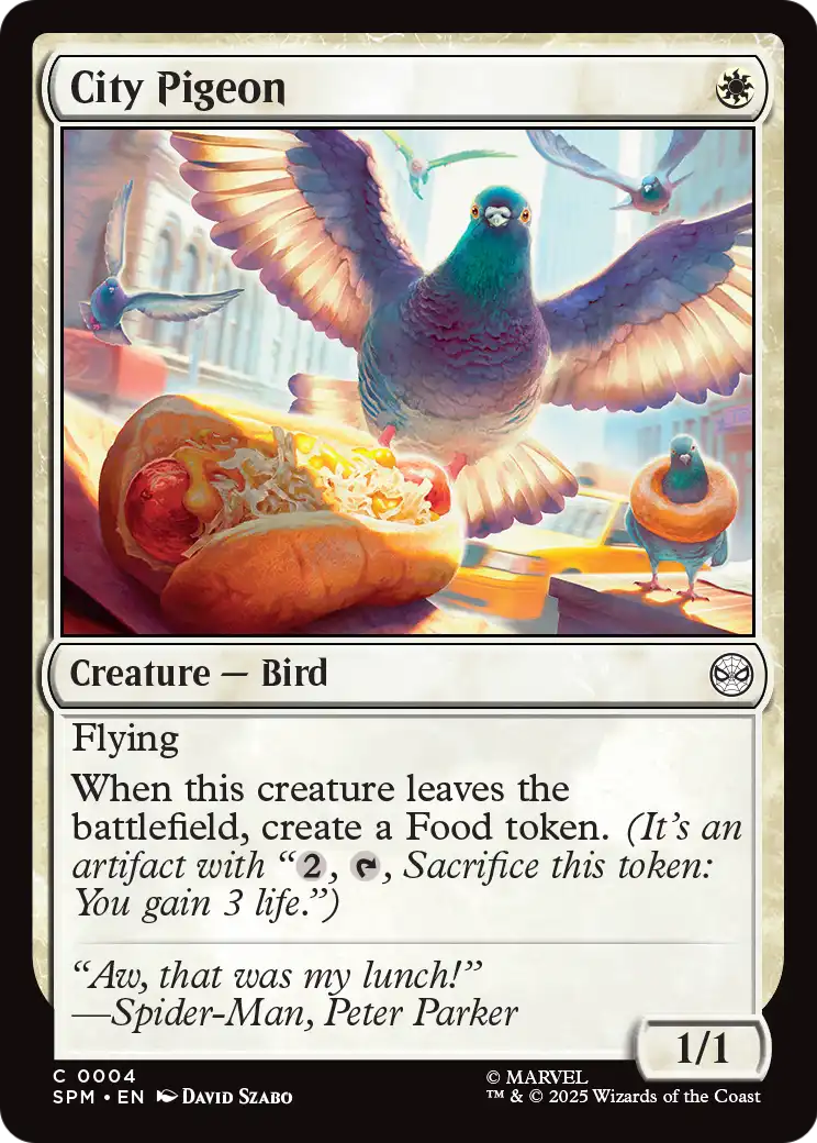 City Pigeon – Marvel's Spider-Man 4