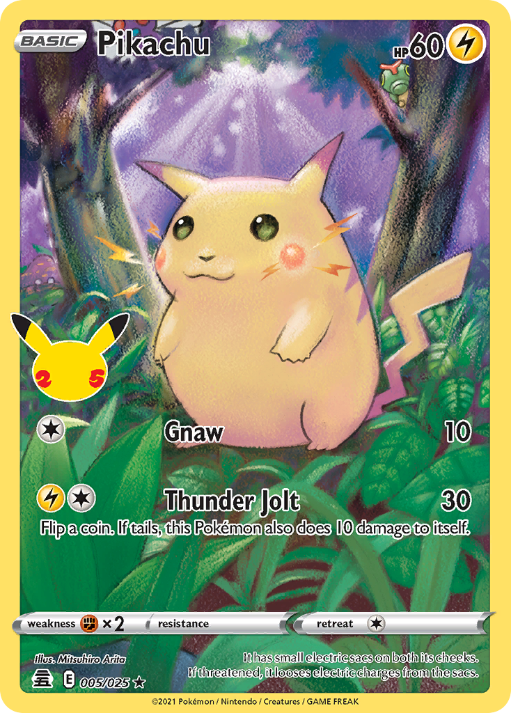 Pikachu – Celebrations 005/025