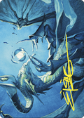 Deep Analysis Art Card (Gold-Stamped Signature) – Art Series: Commander Masters 7