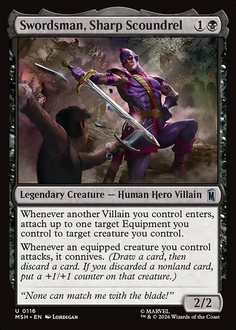 Swordsman, Sharp Scoundrel – Marvel Super Heroes 116