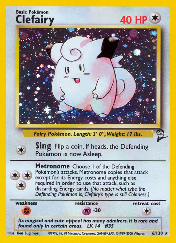 Clefairy – Base Set 2 6