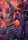 Absorbing Man and Titania Art Card – Art Series: Marvel Super Heroes 10