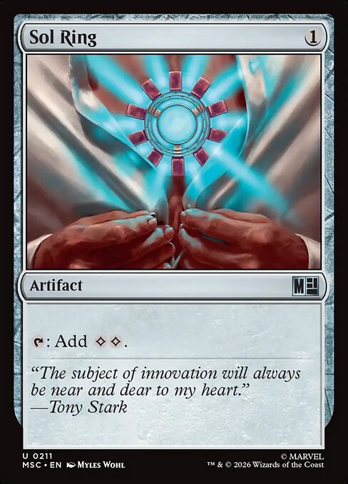 Sol Ring – Commander: Marvel Super Heroes 211