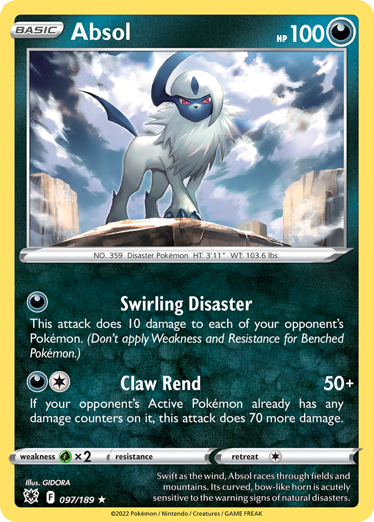 Absol – Astral Radiance 097/189