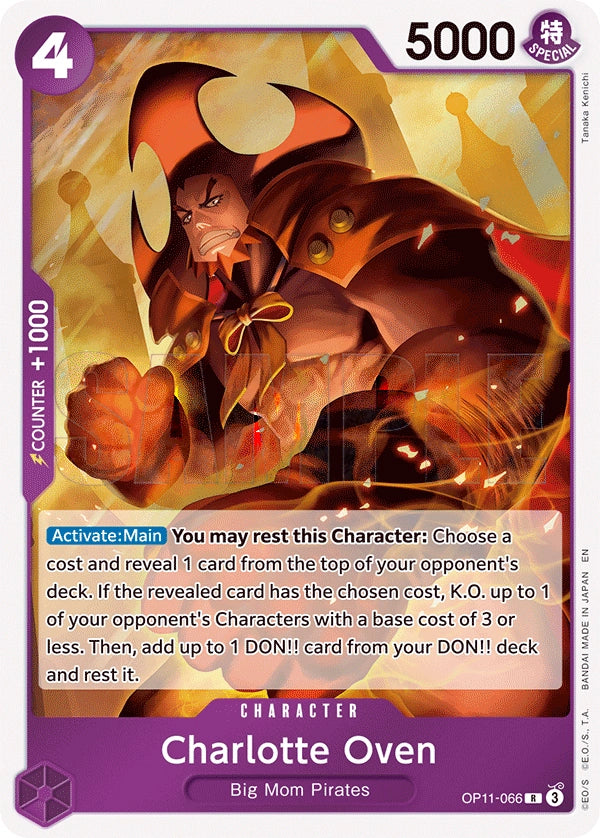 Charlotte Oven – A Fist of Divine Speed OP11-066 (Foil)