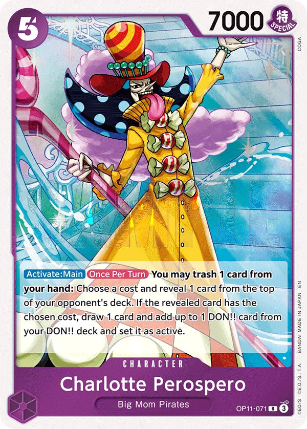 Charlotte Perospero – A Fist of Divine Speed OP11-071 (Foil)