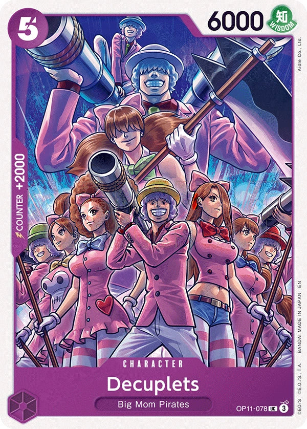 Decuplets – A Fist of Divine Speed OP11-078