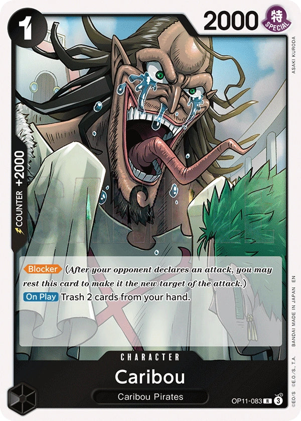 Caribou – A Fist of Divine Speed OP11-083 (Foil)