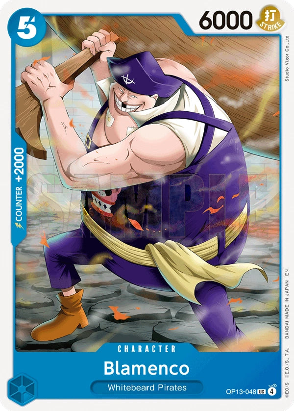 Blamenco – Carrying On His Will OP13-048