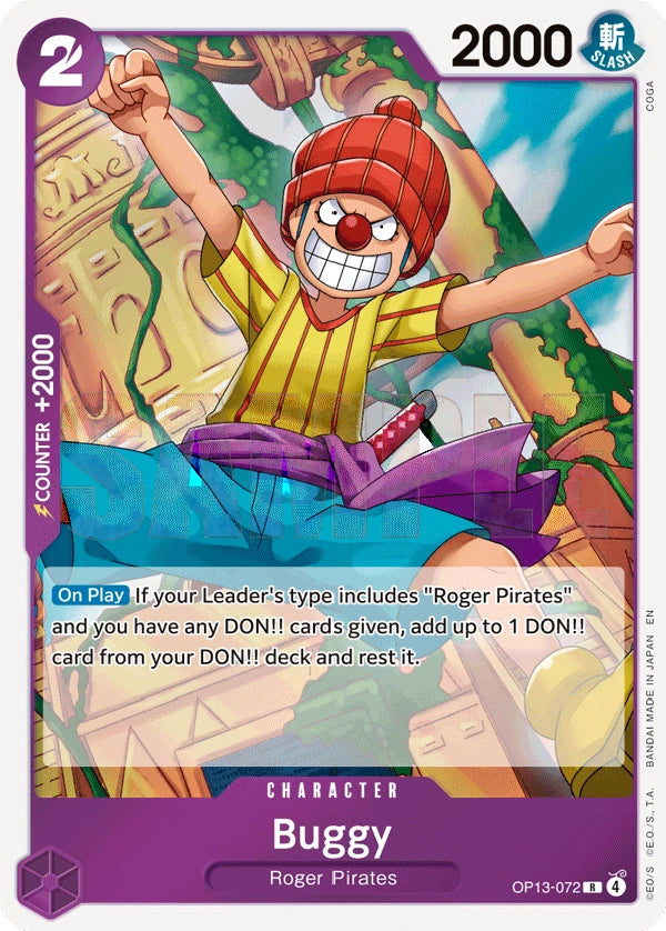 Buggy – Carrying On His Will OP13-072 (Foil)