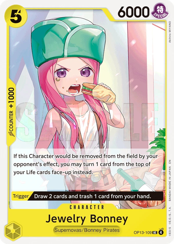 Jewelry Bonney (109) – Carrying On His Will OP13-109