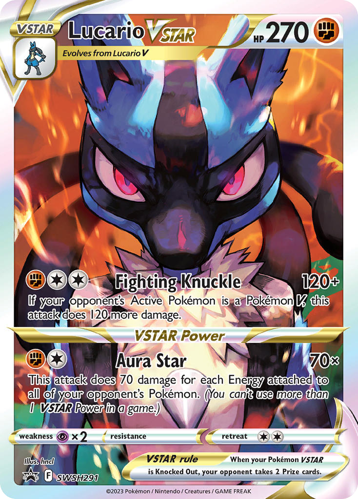 Lucario VSTAR – Sword & Shield Promo SWSH291