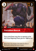 Forsaken Baccai – Vendetta 005/166
